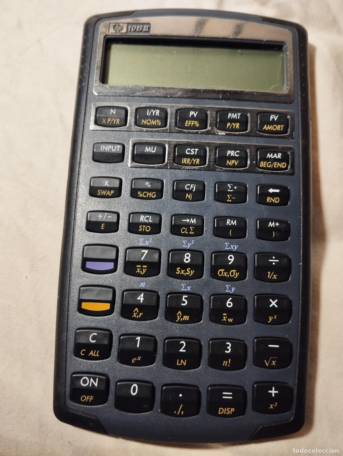 Antig&uuml;edades: CALCULADORA CIENT&Iacute;FICA HP HEWLETT PACKARD 10B II - Foto 1