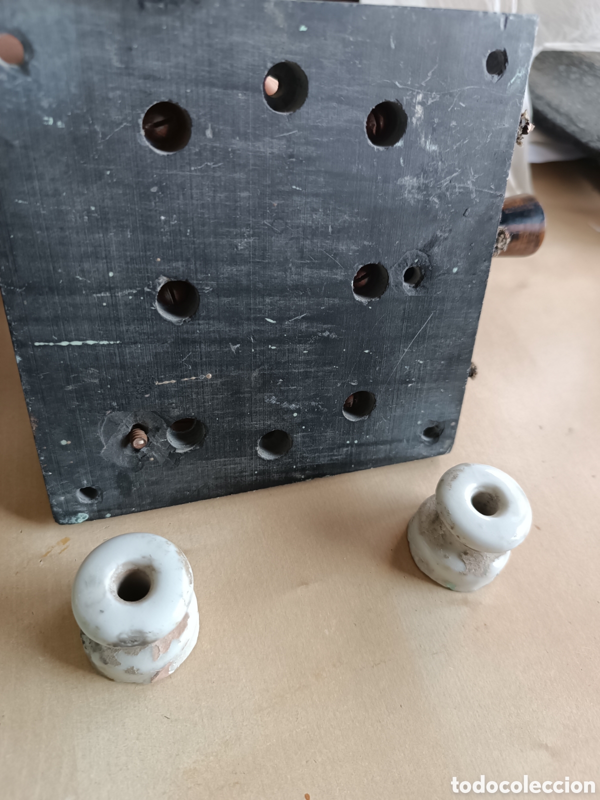 Antig&uuml;edades: Interruptor palanca 30 amp Silex - Foto 2