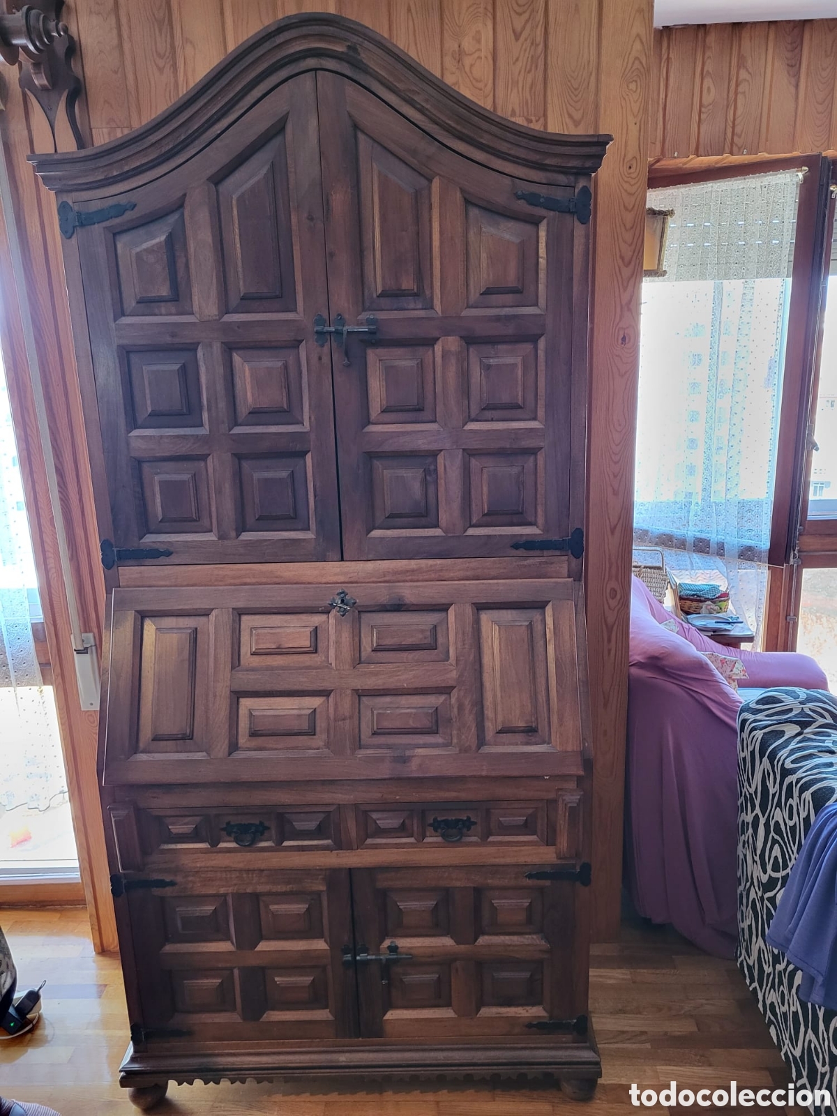 Antig&uuml;edades: Mueble castellano canterano - Foto 2