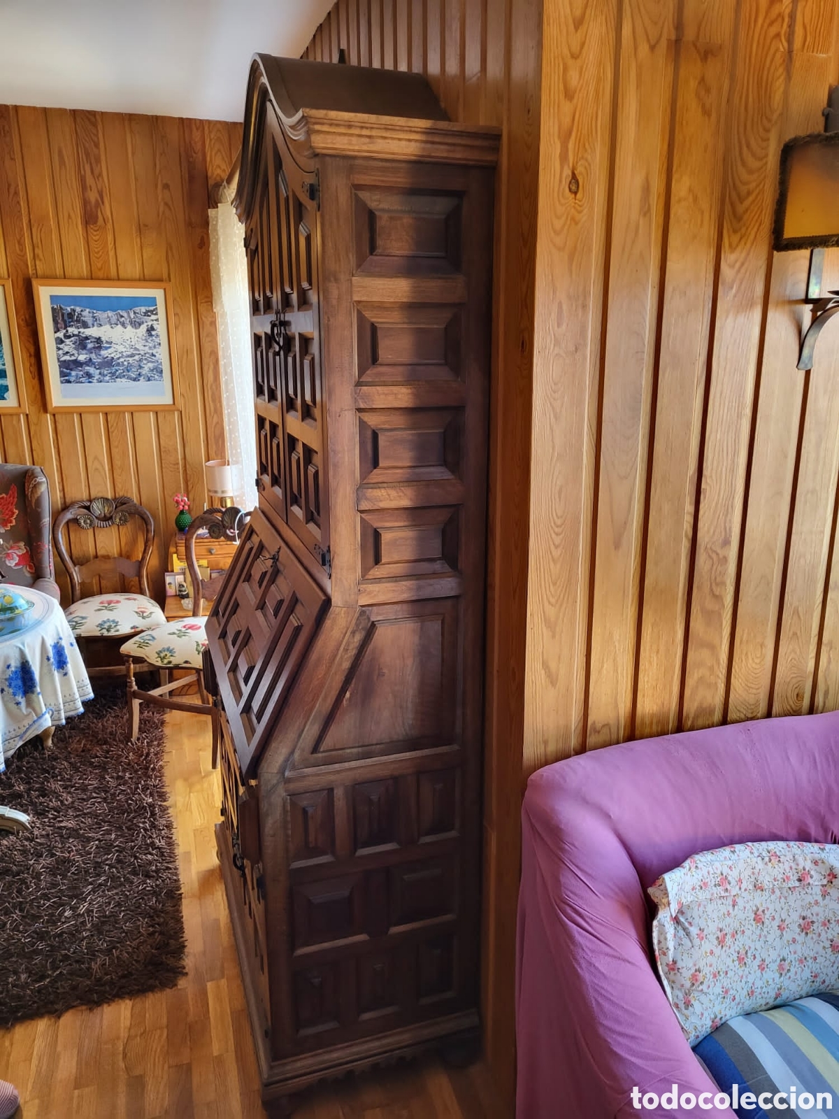 Antig&uuml;edades: Mueble castellano canterano - Foto 3