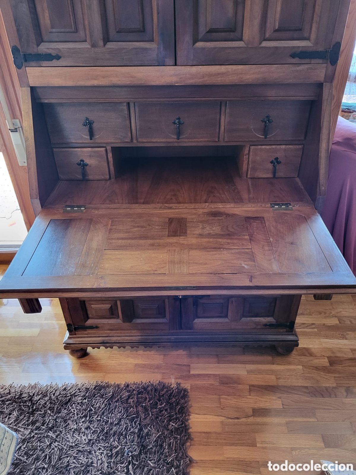 Antig&uuml;edades: Mueble castellano canterano - Foto 4