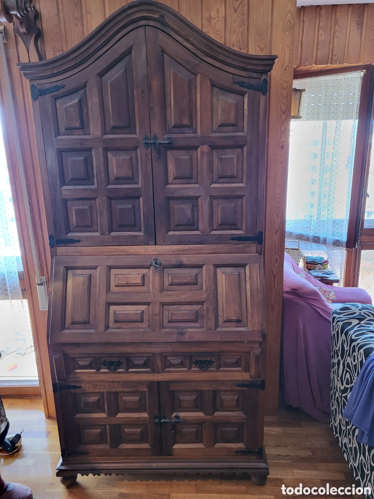 Antig&uuml;edades: Mueble castellano canterano - Foto 1