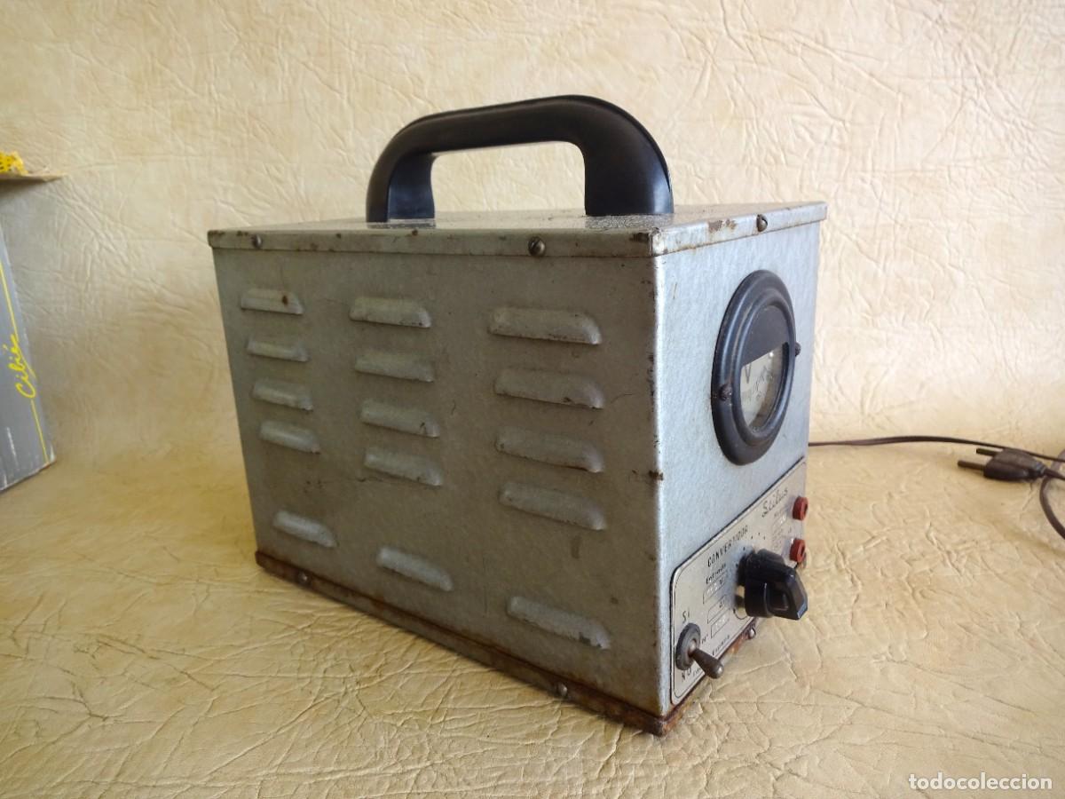 Antig&uuml;edades: antiguo convertidor stilus modelo 11155 110v. - Foto 5