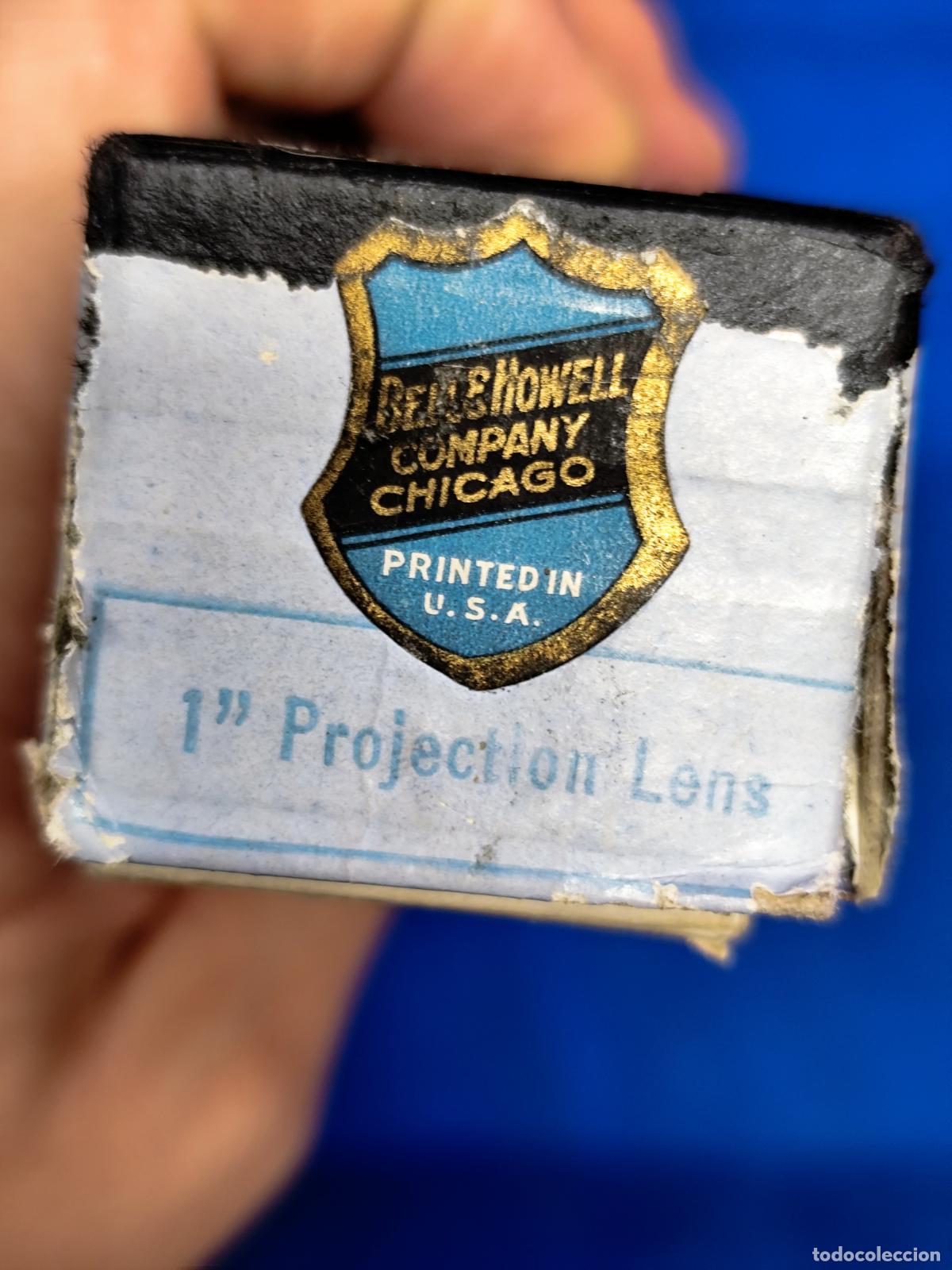 Antig&uuml;edades: Lente de proyecci&oacute;n para proyector Bell & Howell - Foto 2