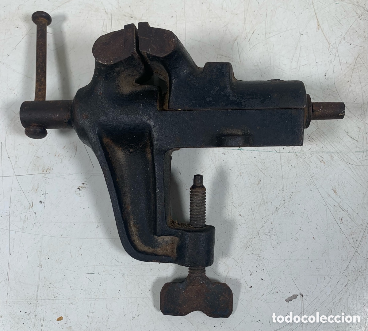 Antig&uuml;edades: 01_ tornillo de banco - Foto 2