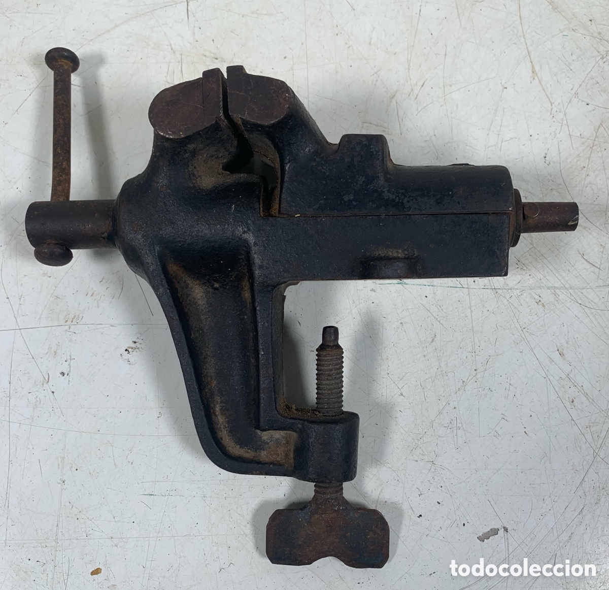 Antig&uuml;edades: 01_ tornillo de banco - Foto 1