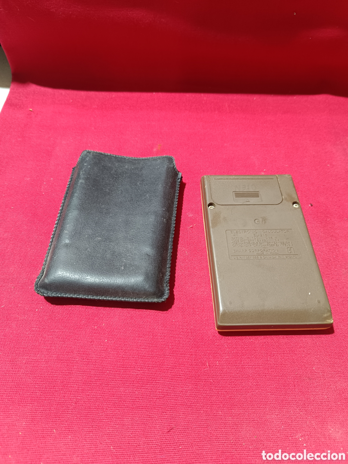 Antig&uuml;edades: Calculadora SHARP ELSI MATE EL-215 funcionando - Foto 2