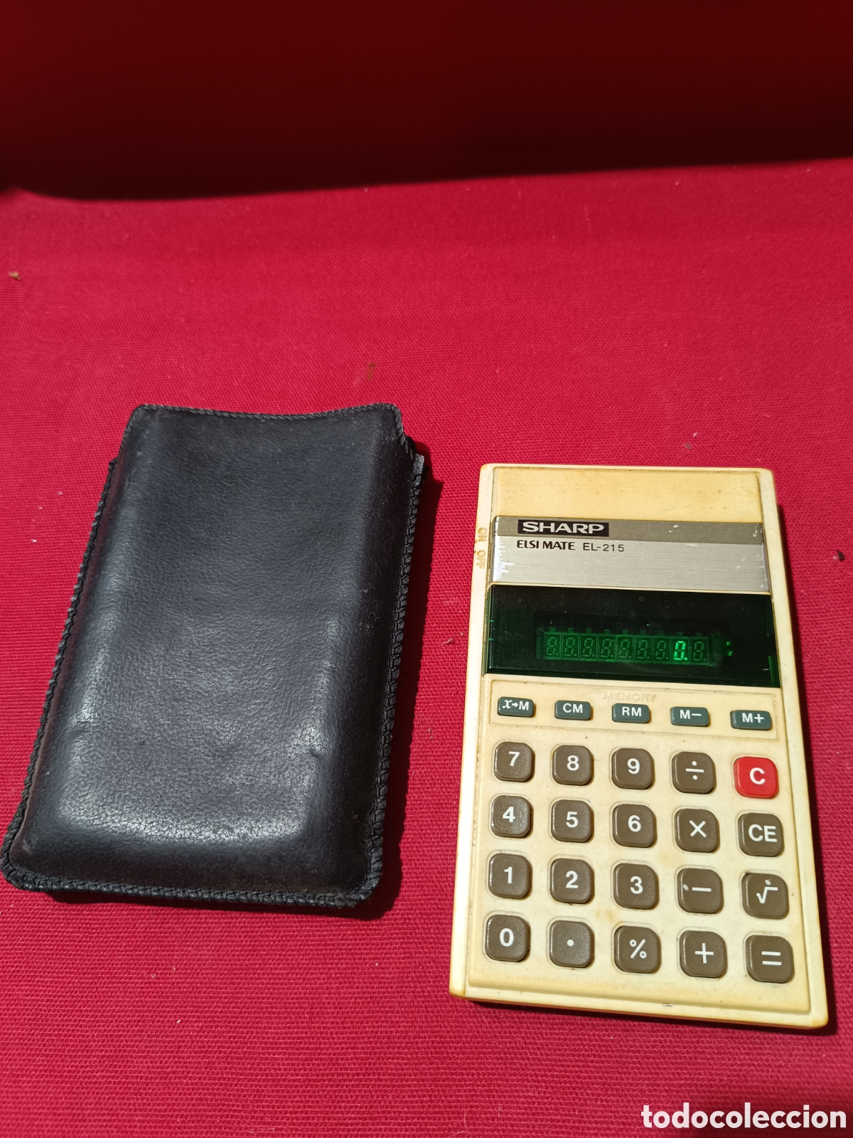 Antig&uuml;edades: Calculadora SHARP ELSI MATE EL-215 funcionando - Foto 1