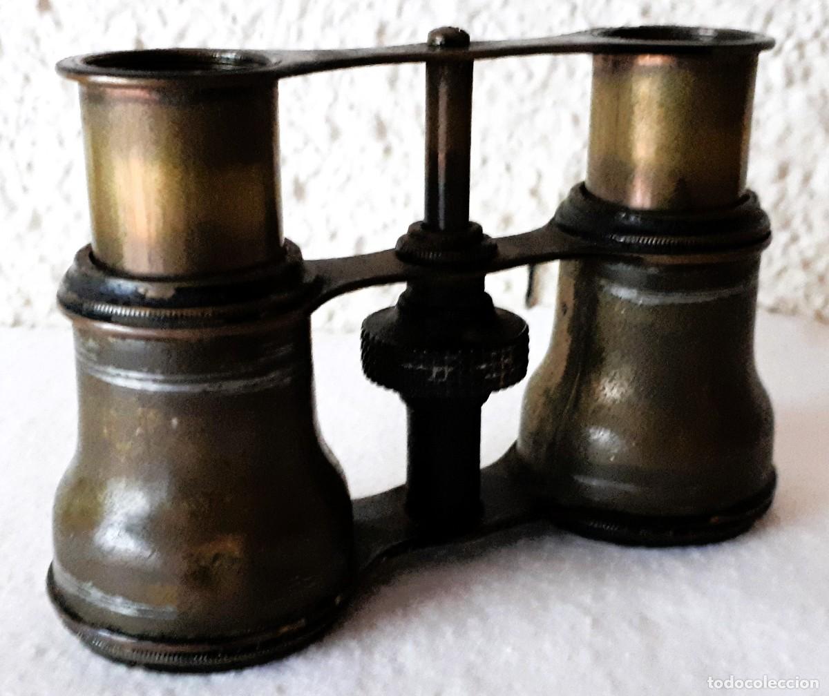 Antig&uuml;edades: Prism&aacute;ticos binoculares antiguos - Foto 1
