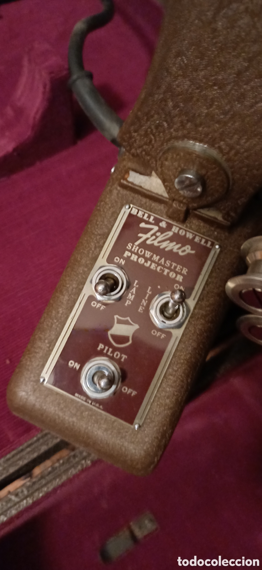 Antig&uuml;edades: Bell howell filmo showmaster projector - Foto 6