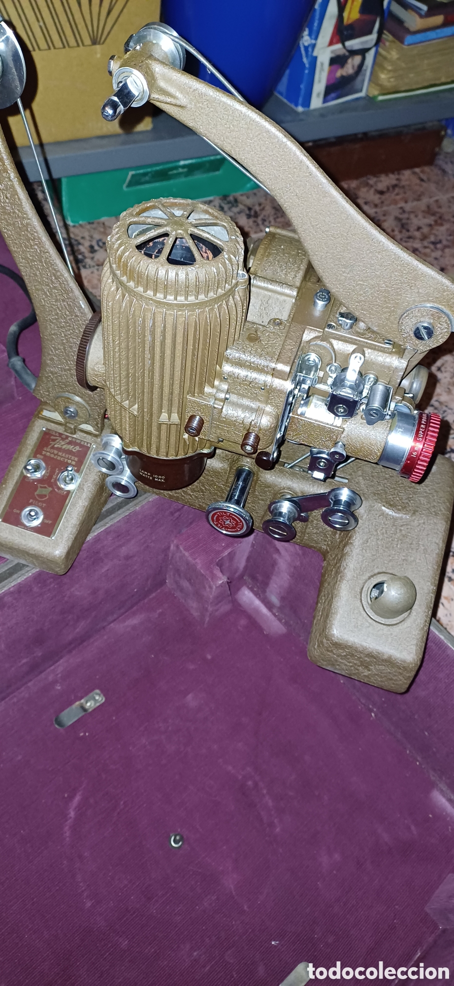 Antig&uuml;edades: Bell howell filmo showmaster projector - Foto 1