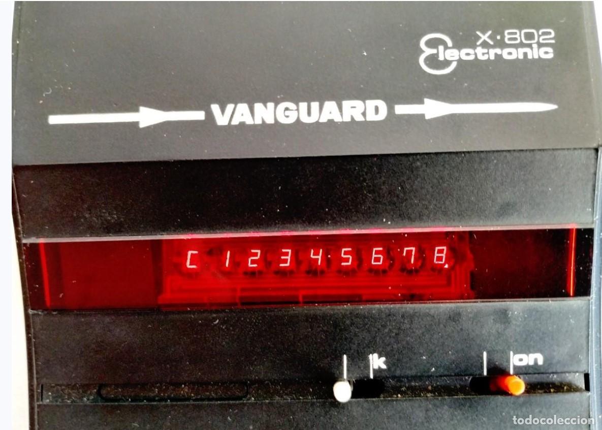 Antig&uuml;edades: 1973 - CALCULADORA VANGUARD X-802 - EN FUNCIONAMIENTO - Foto 2