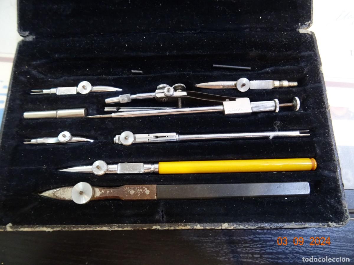 Antig&uuml;edades: Escuche compas Super Stilus 155 Precision 8 elementos - Foto 2
