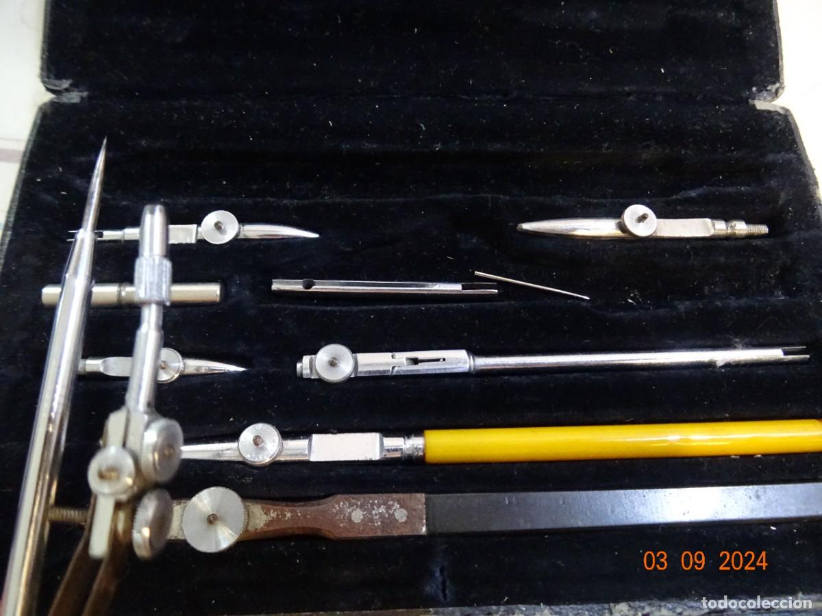 Antig&uuml;edades: Escuche compas Super Stilus 155 Precision 8 elementos - Foto 4