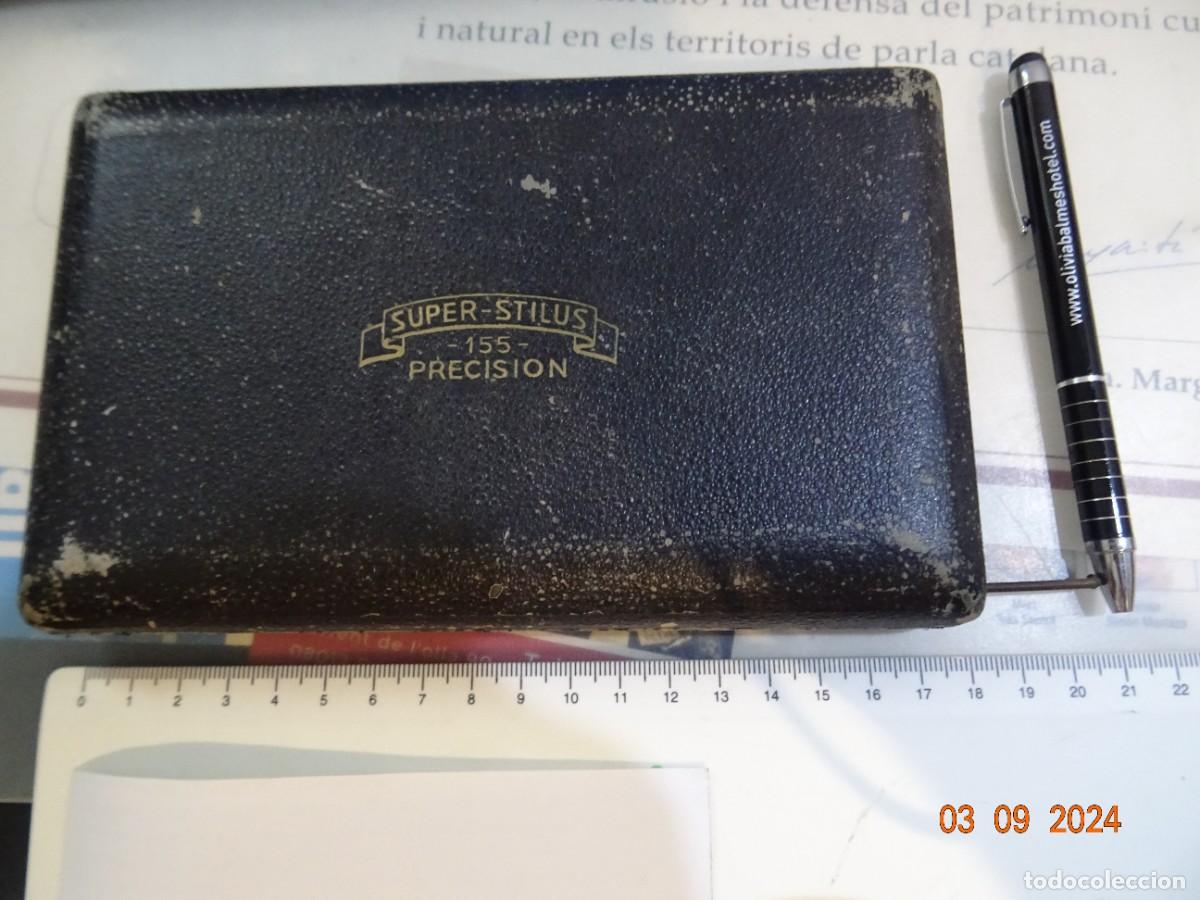 Antig&uuml;edades: Escuche compas Super Stilus 155 Precision 8 elementos - Foto 7
