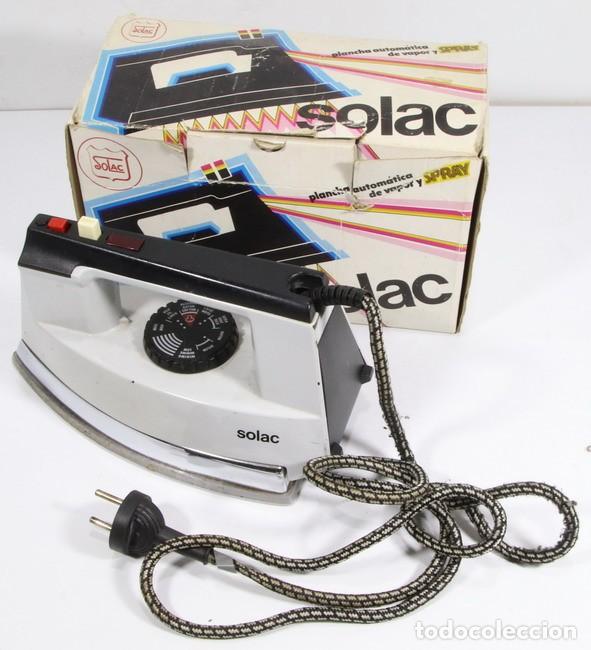 Antig&uuml;edades: Plancha Solac mod. 753/C. Plancha autom&aacute;tica de vapor y Spray. - Foto 1