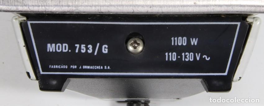 Antig&uuml;edades: Plancha Solac mod. 753/C. Plancha autom&aacute;tica de vapor y Spray. - Foto 4