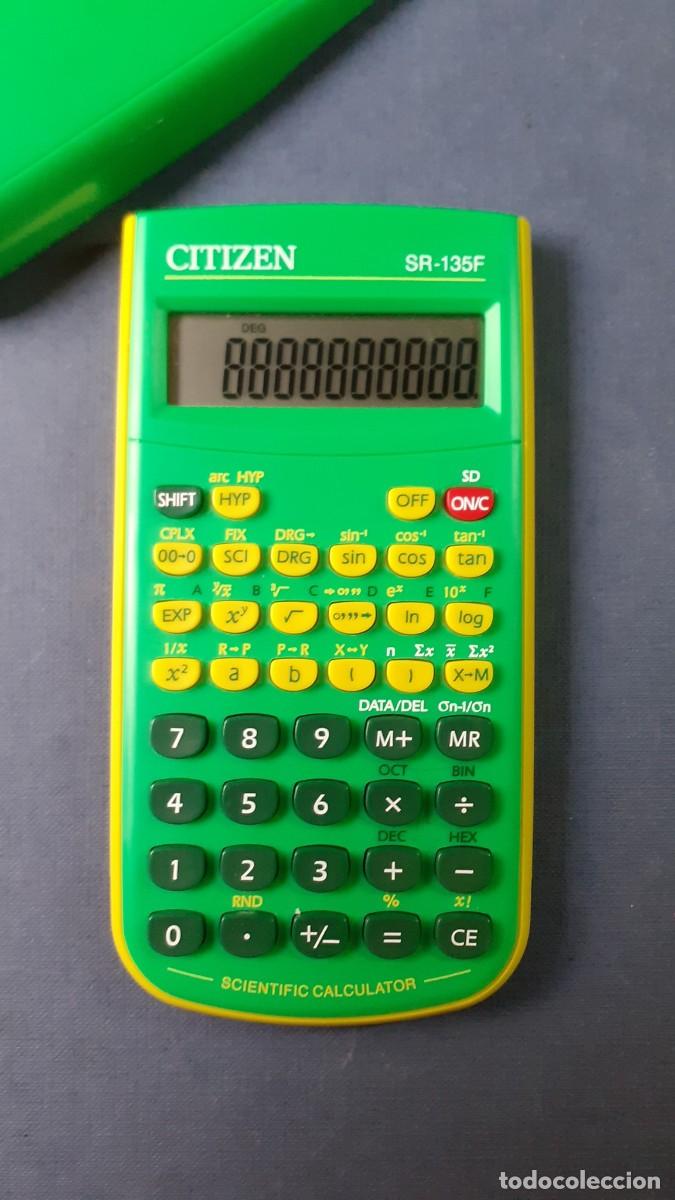 Antig&uuml;edades: Calculadora Citizen SR-135F - Foto 2