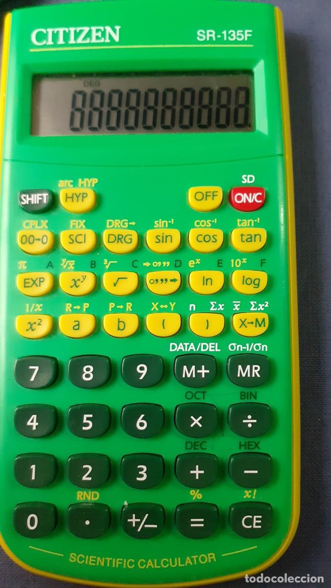 Antig&uuml;edades: Calculadora Citizen SR-135F - Foto 4