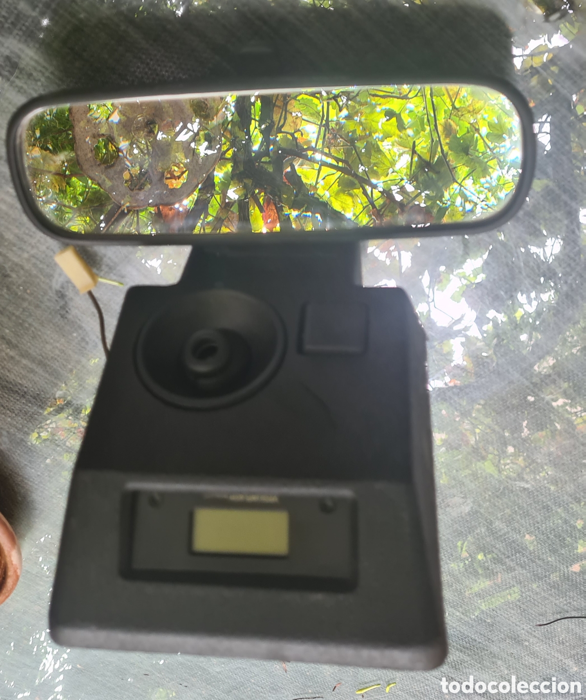 Antig&uuml;edades: Espejo Retrovisor de coche con sensor,antiguo. - Foto 2