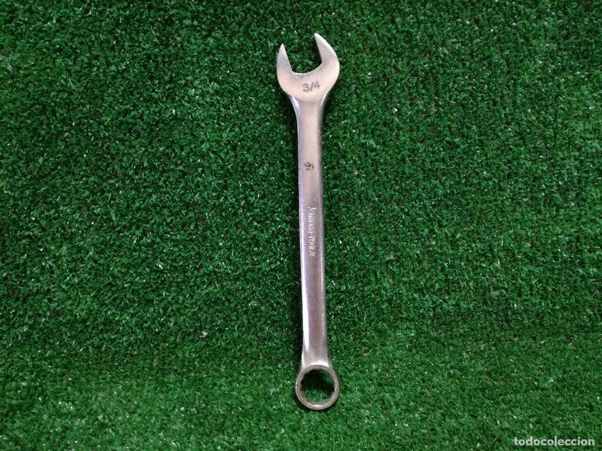Antig&uuml;edades: LLAVE FIJA COMBINADA PARA TUERCAS - KAMASA TOOLS 3/4 - HERRAMIENTA - Foto 1