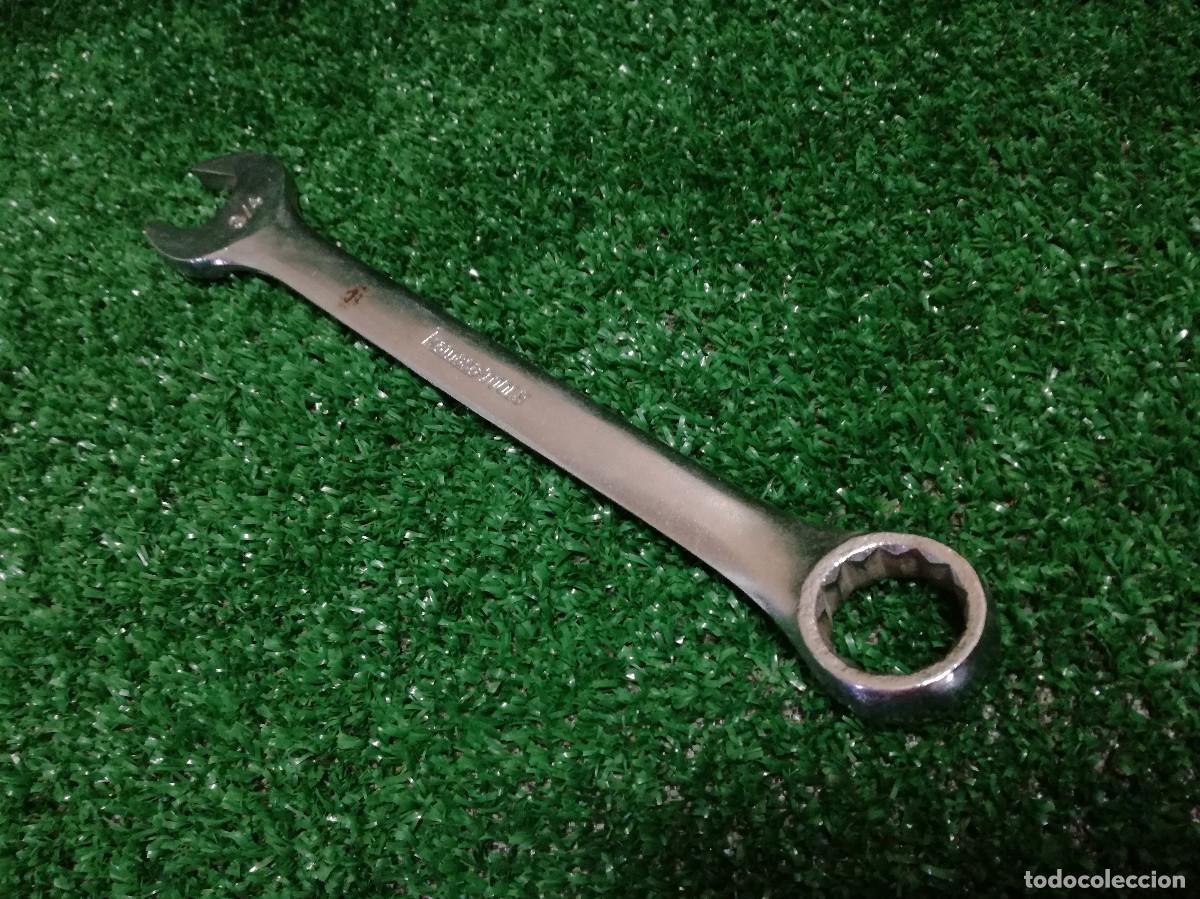 Antig&uuml;edades: LLAVE FIJA COMBINADA PARA TUERCAS - KAMASA TOOLS 3/4 - HERRAMIENTA - Foto 7