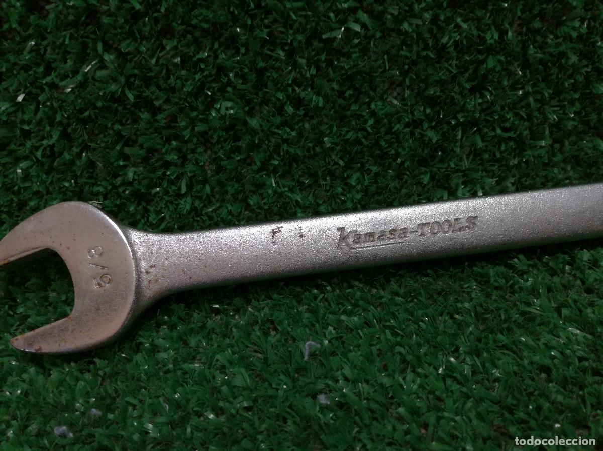 Antig&uuml;edades: LLAVE FIJA COMBINADA PARA TUERCAS - KAMASA TOOLS 5/8 - HERRAMIENTA - Foto 3