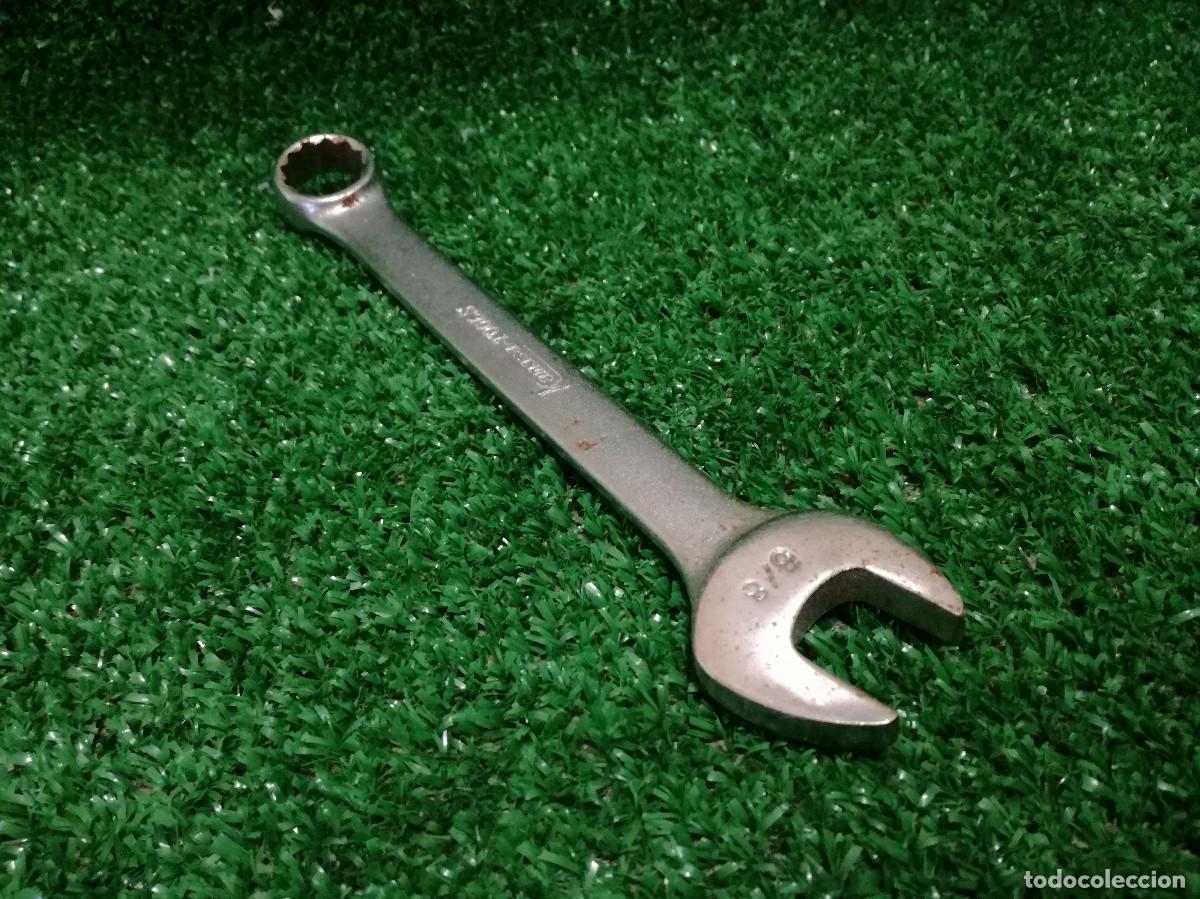 Antig&uuml;edades: LLAVE FIJA COMBINADA PARA TUERCAS - KAMASA TOOLS 5/8 - HERRAMIENTA - Foto 4