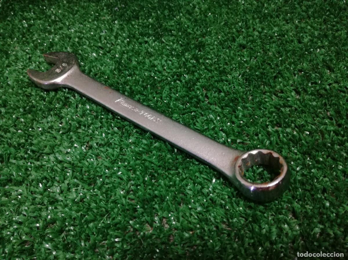 Antig&uuml;edades: LLAVE FIJA COMBINADA PARA TUERCAS - KAMASA TOOLS 5/8 - HERRAMIENTA - Foto 6