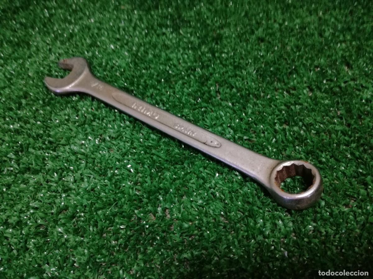 Antig&uuml;edades: LLAVE FIJA COMBINADA PARA TUERCAS - IRIMO 9/16 SPAIN - HERRAMIENTA - Foto 7