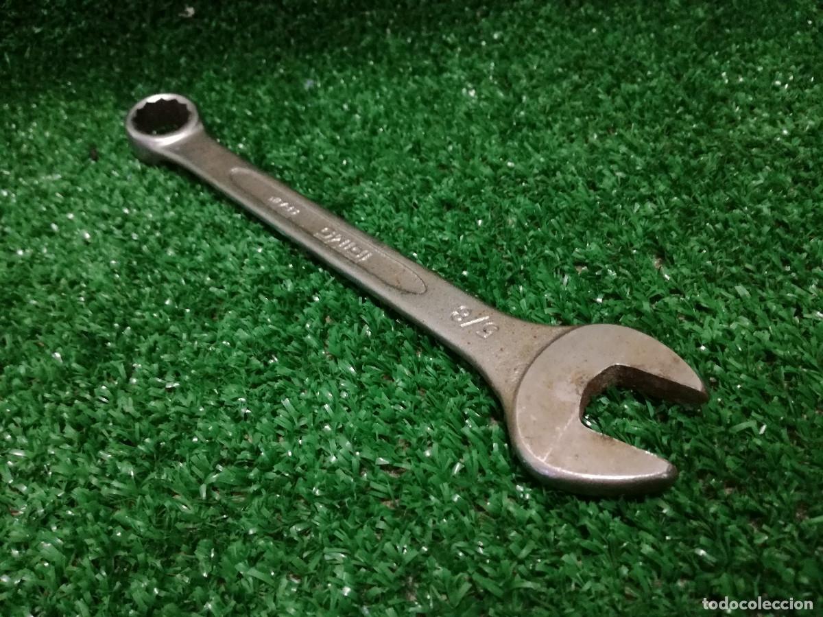 Antig&uuml;edades: LLAVE FIJA COMBINADA PARA TUERCAS - IRIMO 5/8 SPAIN - HERRAMIENTA - Foto 4