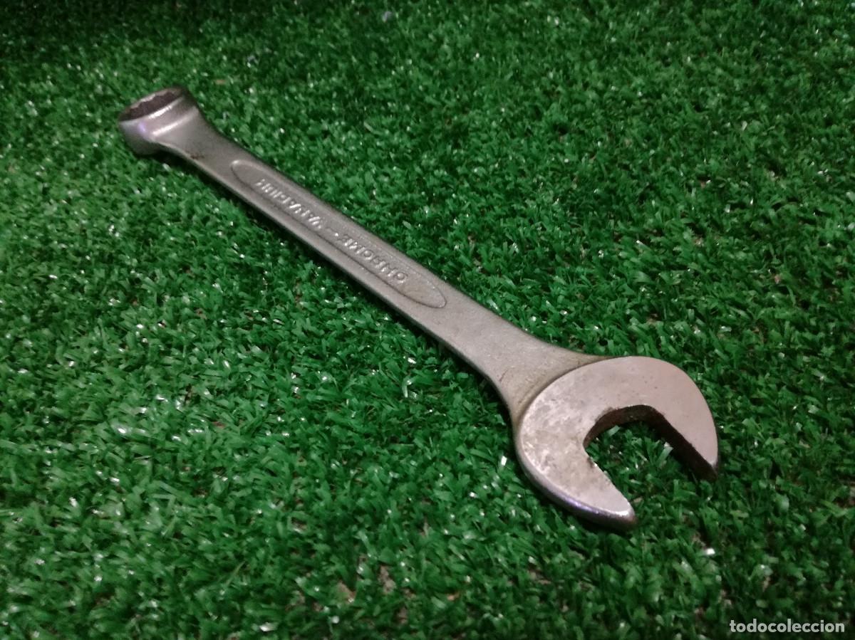 Antig&uuml;edades: LLAVE FIJA COMBINADA PARA TUERCAS - IRIMO 5/8 SPAIN - HERRAMIENTA - Foto 5