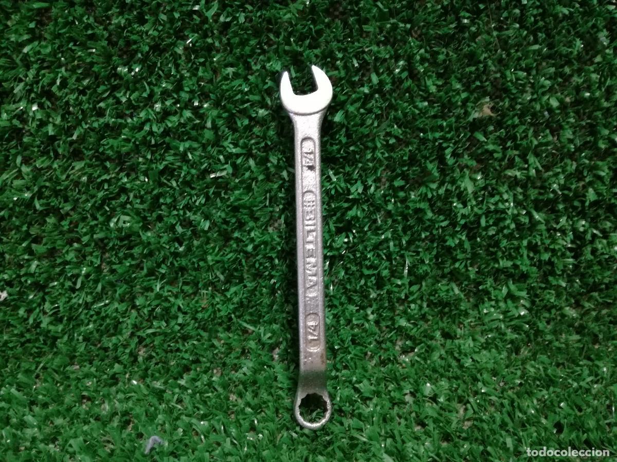 Antig&uuml;edades: LLAVE FIJA COMBINADA PARA TUERCAS - BILTEMA 1/4 - HERRAMIENTA - Foto 1