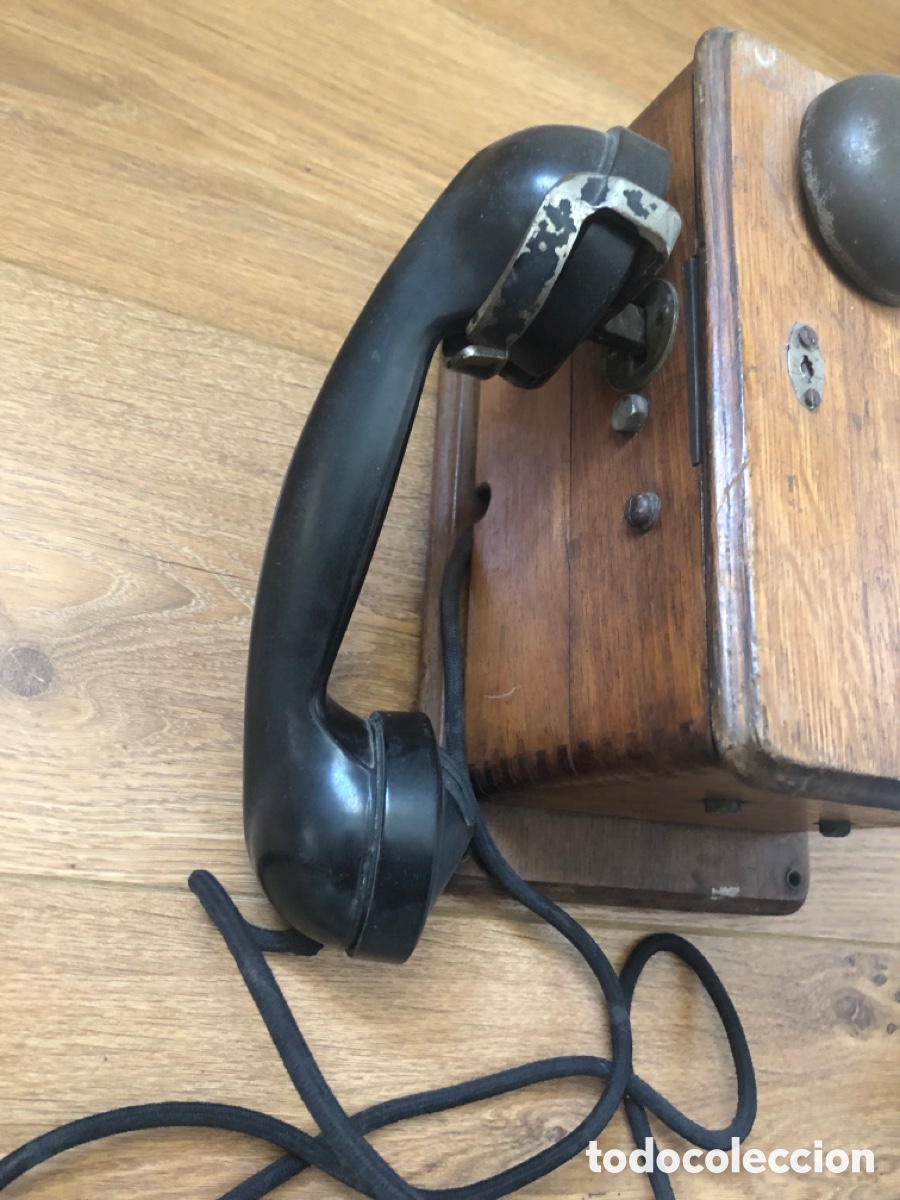 Tel&eacute;fonos: Tel&eacute;fono de manivela - Foto 2