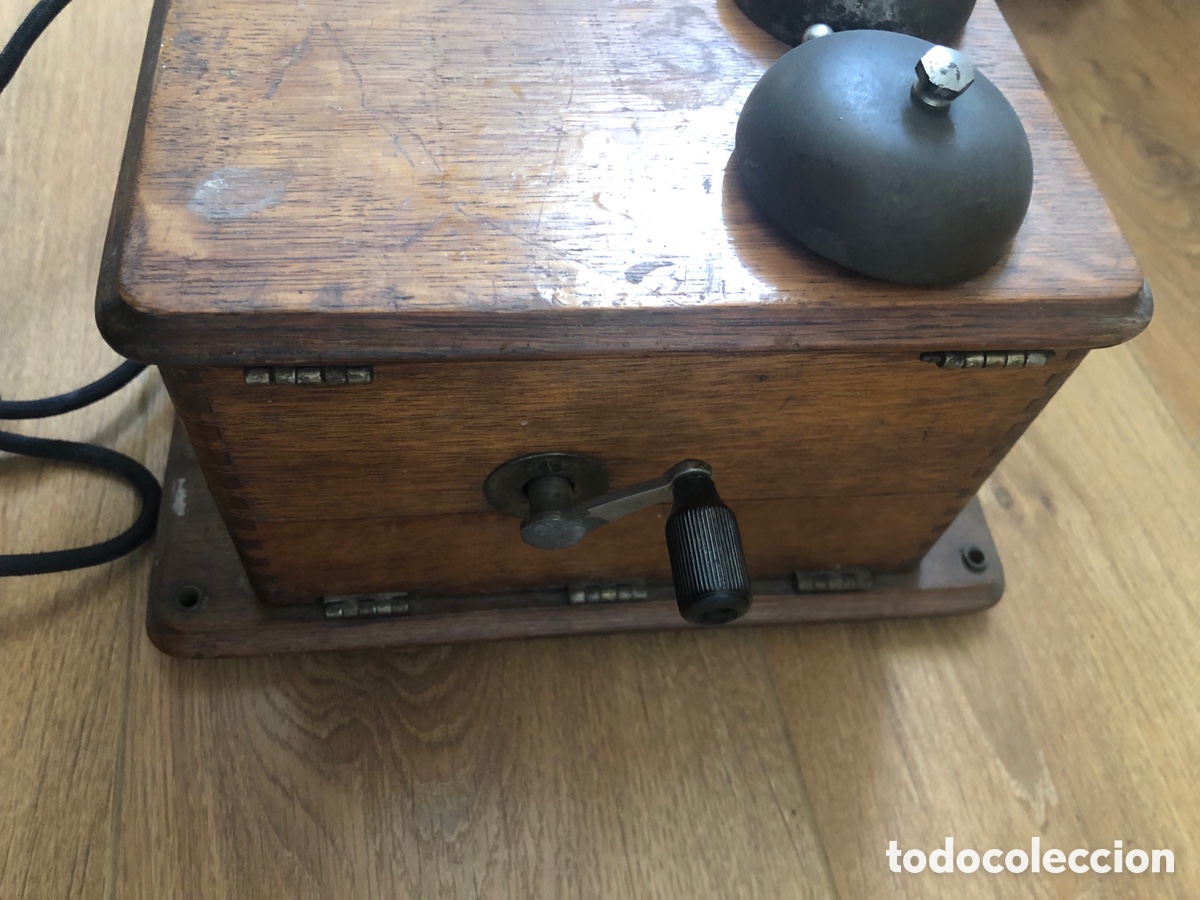 Tel&eacute;fonos: Tel&eacute;fono de manivela - Foto 3