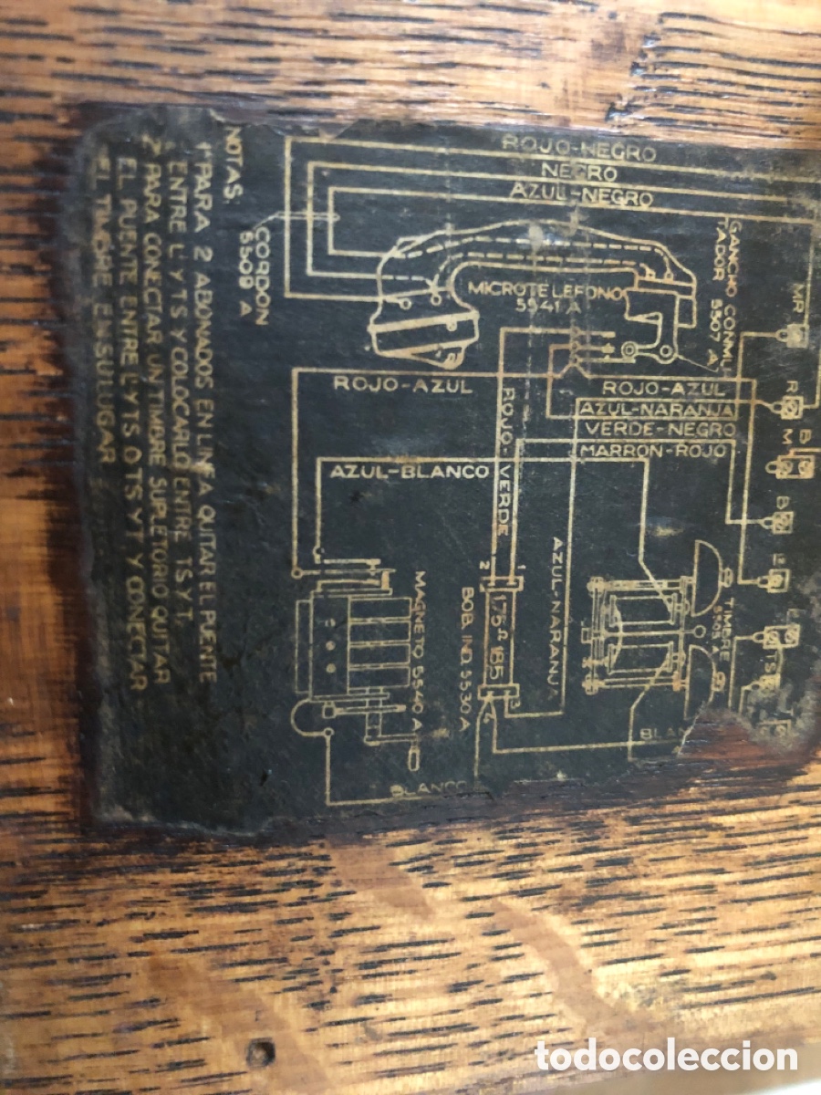 Tel&eacute;fonos: Tel&eacute;fono de manivela - Foto 10