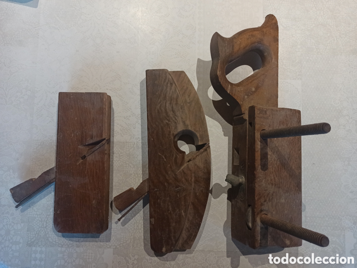 Antig&uuml;edades: Cepillo de carpintero antiguo - Foto 1