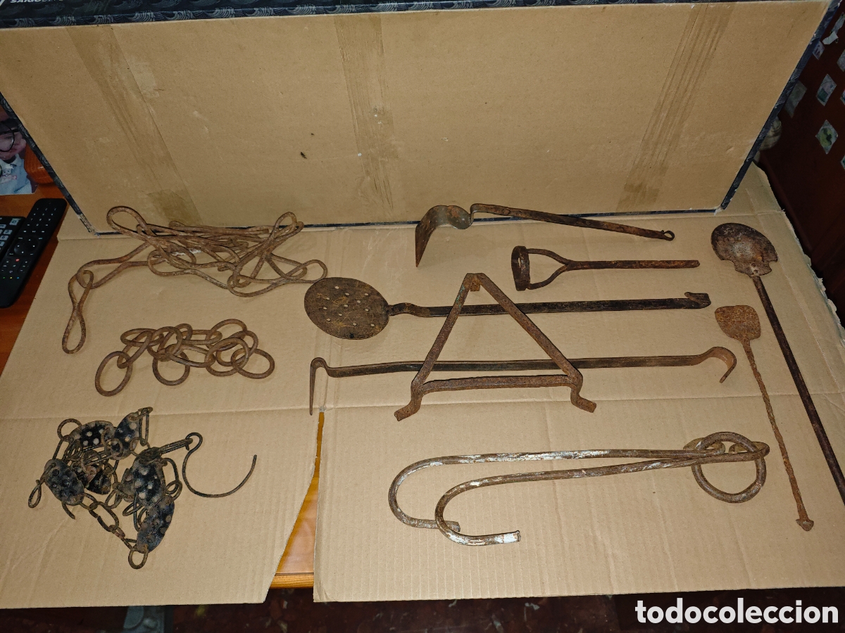 Antig&uuml;edades: Antiguos art&iacute;culos de Hierro. - Foto 1