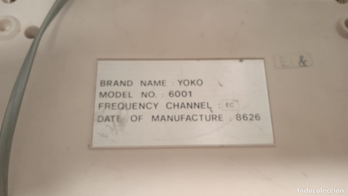 Tel&eacute;fonos: Antiguo y raro tel&eacute;fono YOKO. - Foto 4