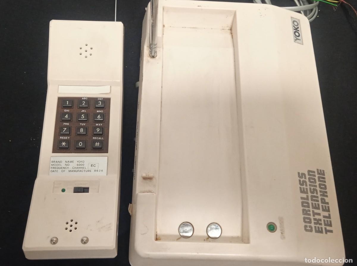 Tel&eacute;fonos: Antiguo y raro tel&eacute;fono YOKO. - Foto 5