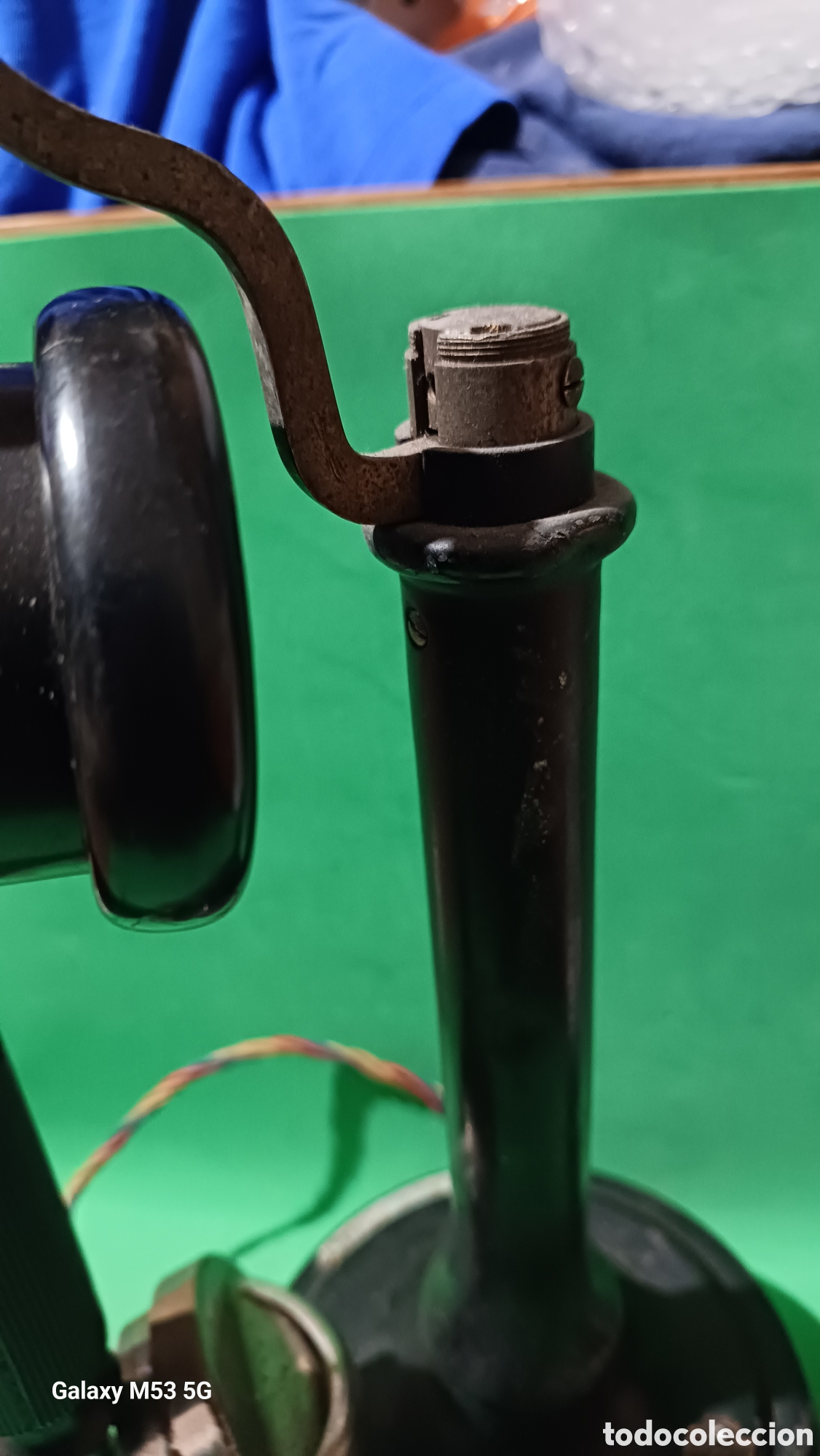Tel&eacute;fonos: Tel&eacute;fono de candelabro - Foto 4