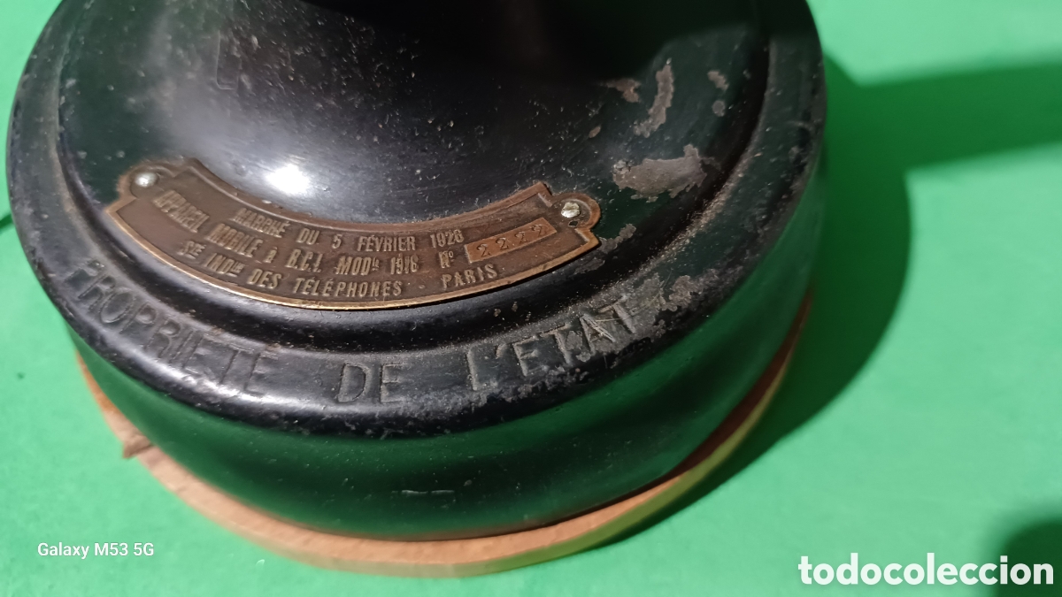 Tel&eacute;fonos: Tel&eacute;fono de candelabro - Foto 5