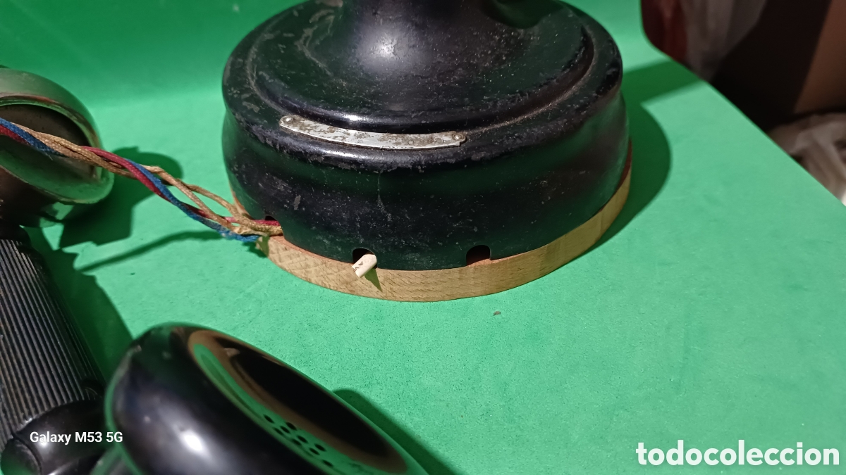 Tel&eacute;fonos: Tel&eacute;fono de candelabro - Foto 6