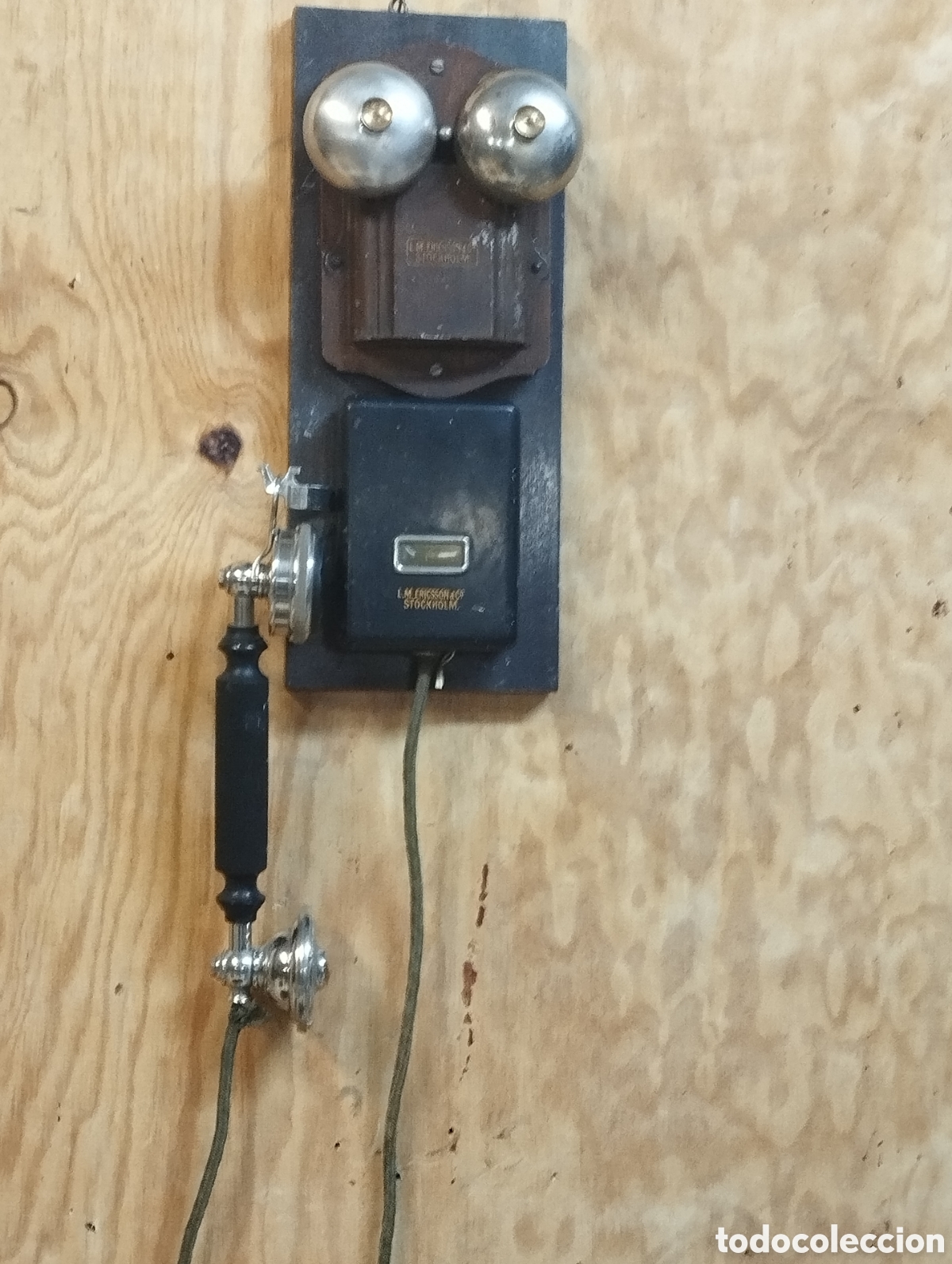 Tel&eacute;fonos: Tel&eacute;fono de pared Ericsson - Foto 1