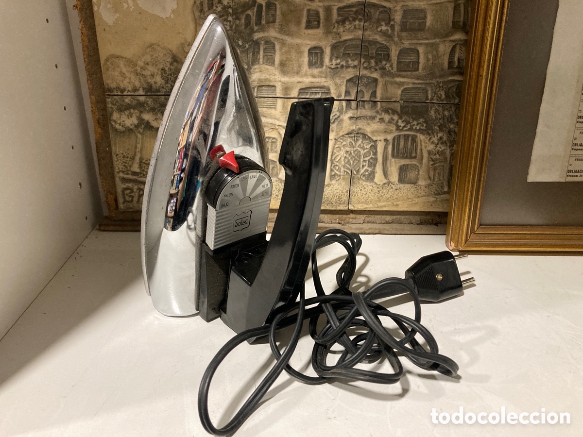 Antig&uuml;edades: Plancha Solac Antigua - Foto 1