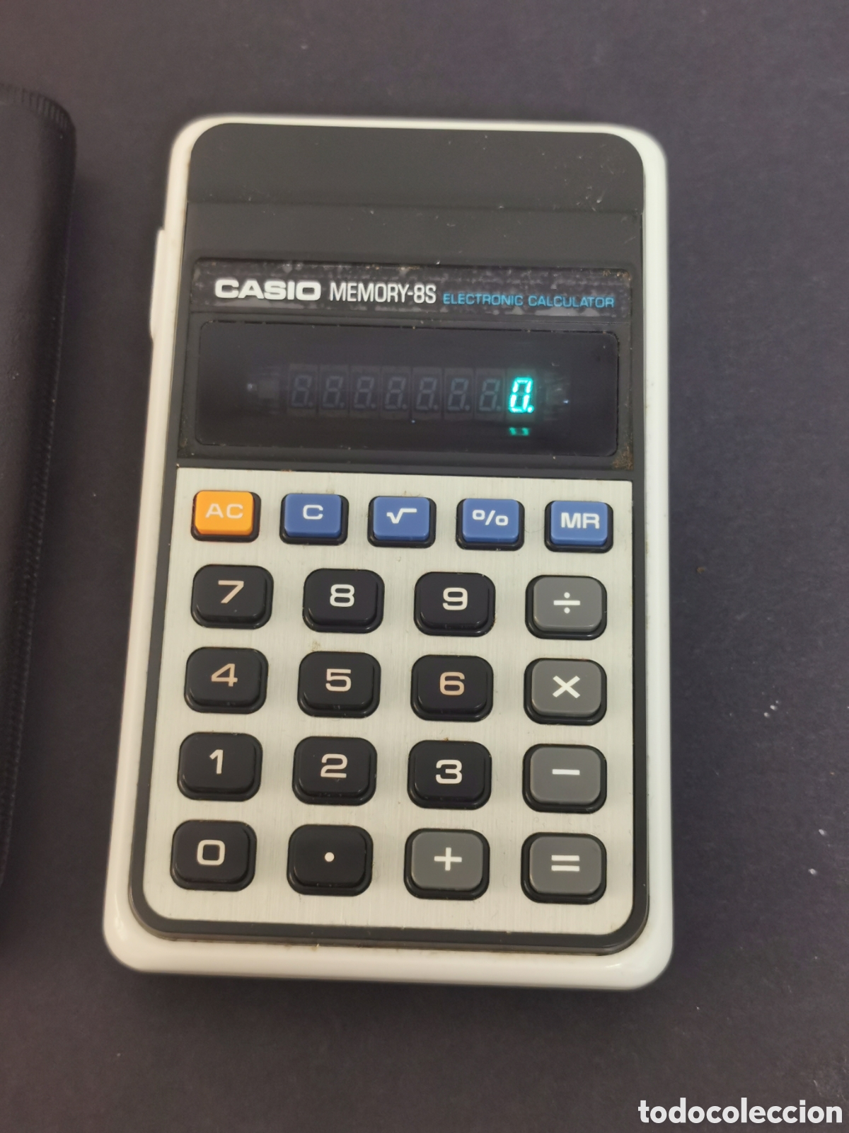 Antig&uuml;edades: Calculadora Casio Memory-8S Made in Japan - Foto 2