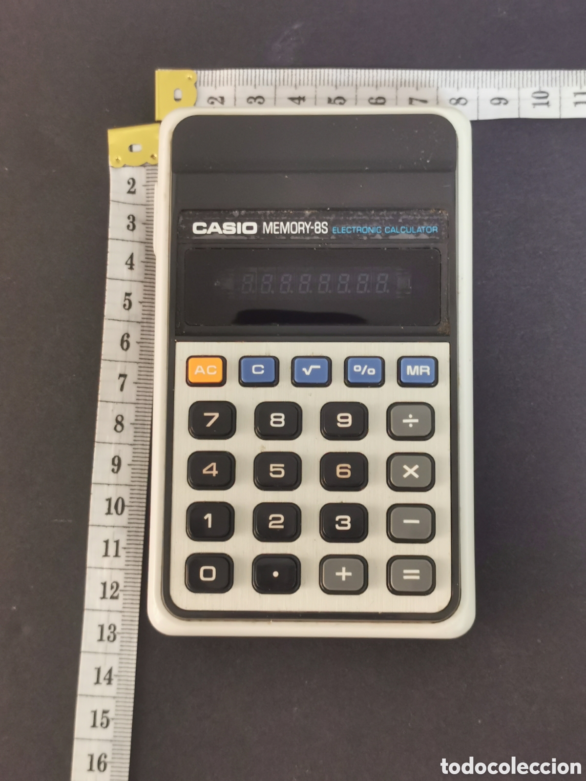 Antig&uuml;edades: Calculadora Casio Memory-8S Made in Japan - Foto 4