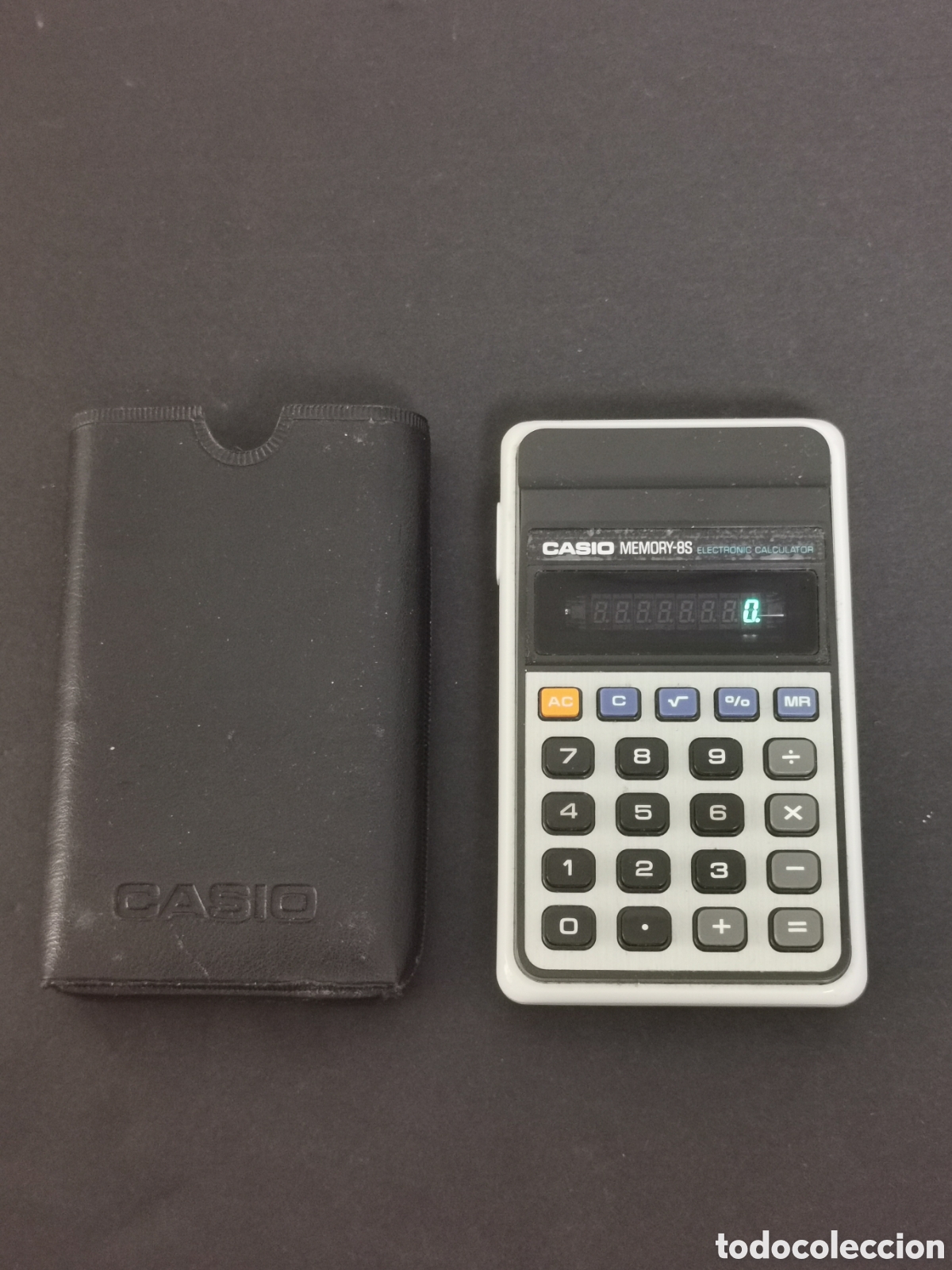 Antig&uuml;edades: Calculadora Casio Memory-8S Made in Japan - Foto 1