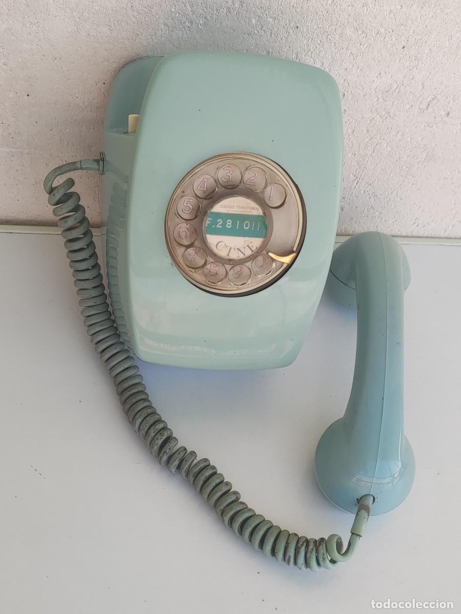Tel&eacute;fonos: TEL&Eacute;FONO HERALDO AZUL DE PARED - Foto 2