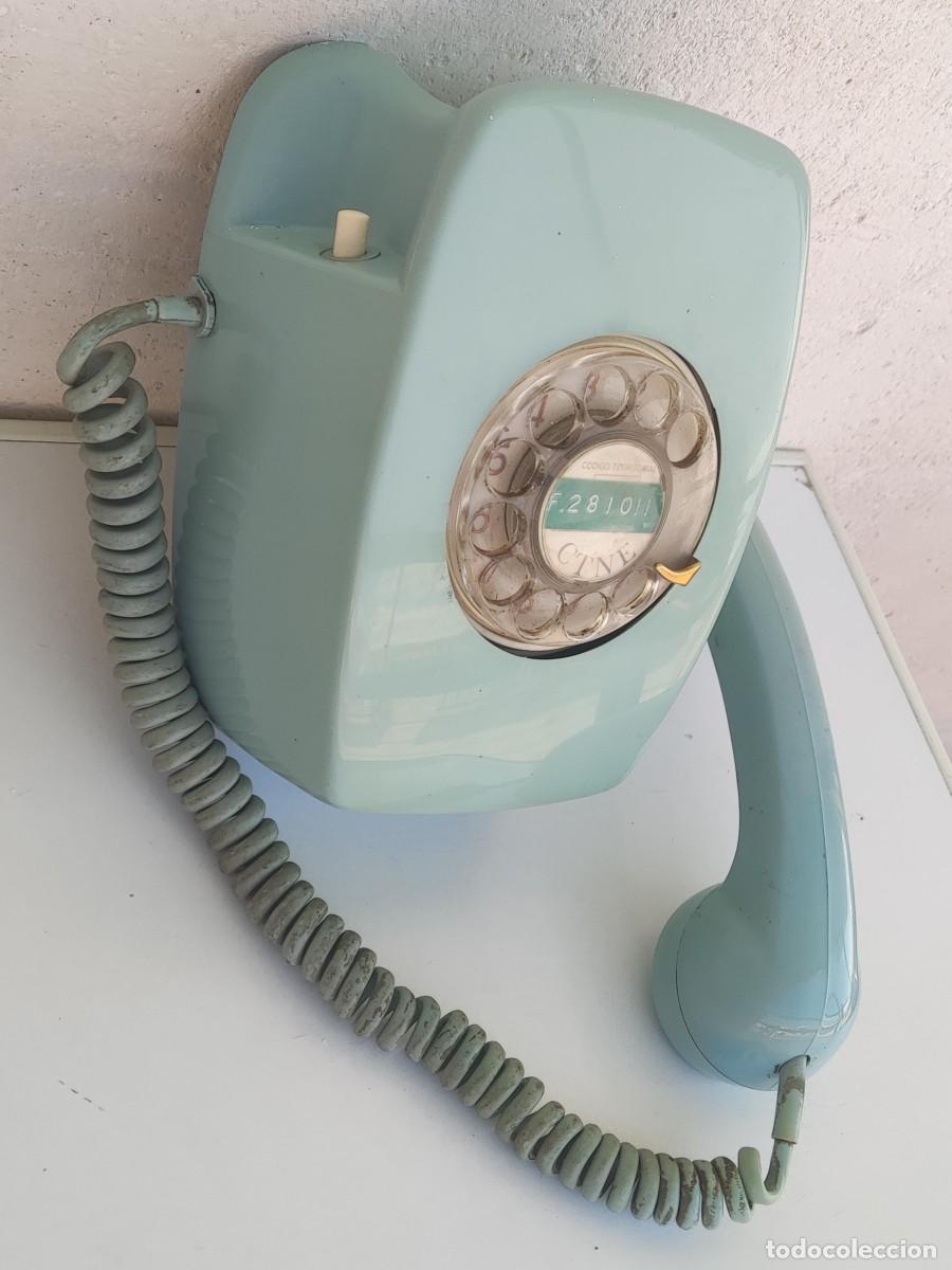 Tel&eacute;fonos: TEL&Eacute;FONO HERALDO AZUL DE PARED - Foto 3